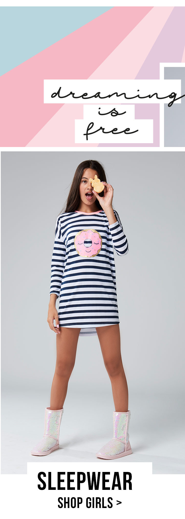 Shop Teen Girls Sleepwear Free by Cotton On Girls